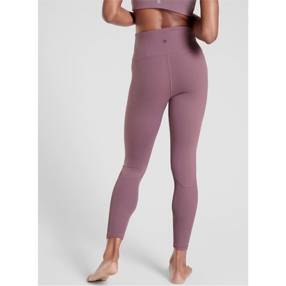 ATHLETA rise up rib 7/8 tight light purple legging - Picture 8 of 10